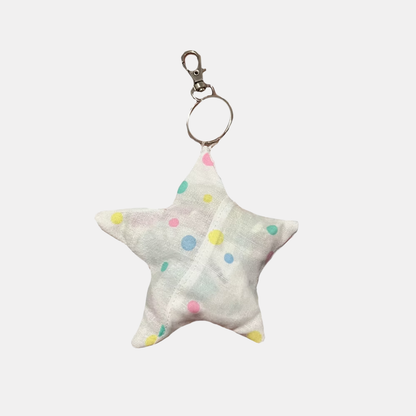 Confetti Star Bag Charm