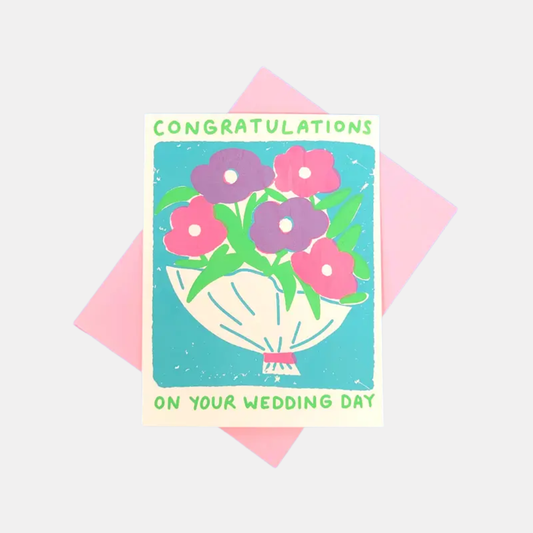 Congratulations on Your Wedding Day Card