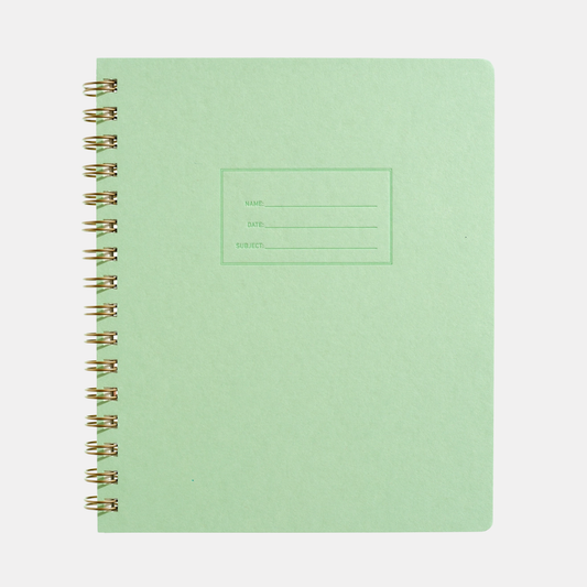 Mint Lined Notebook