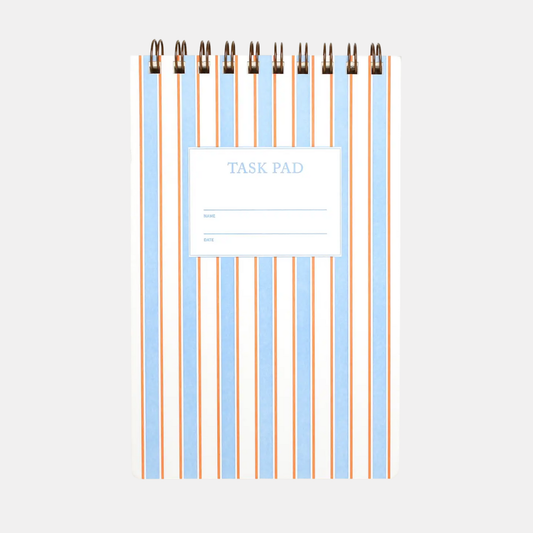 French Stripes Task Pad Notebook