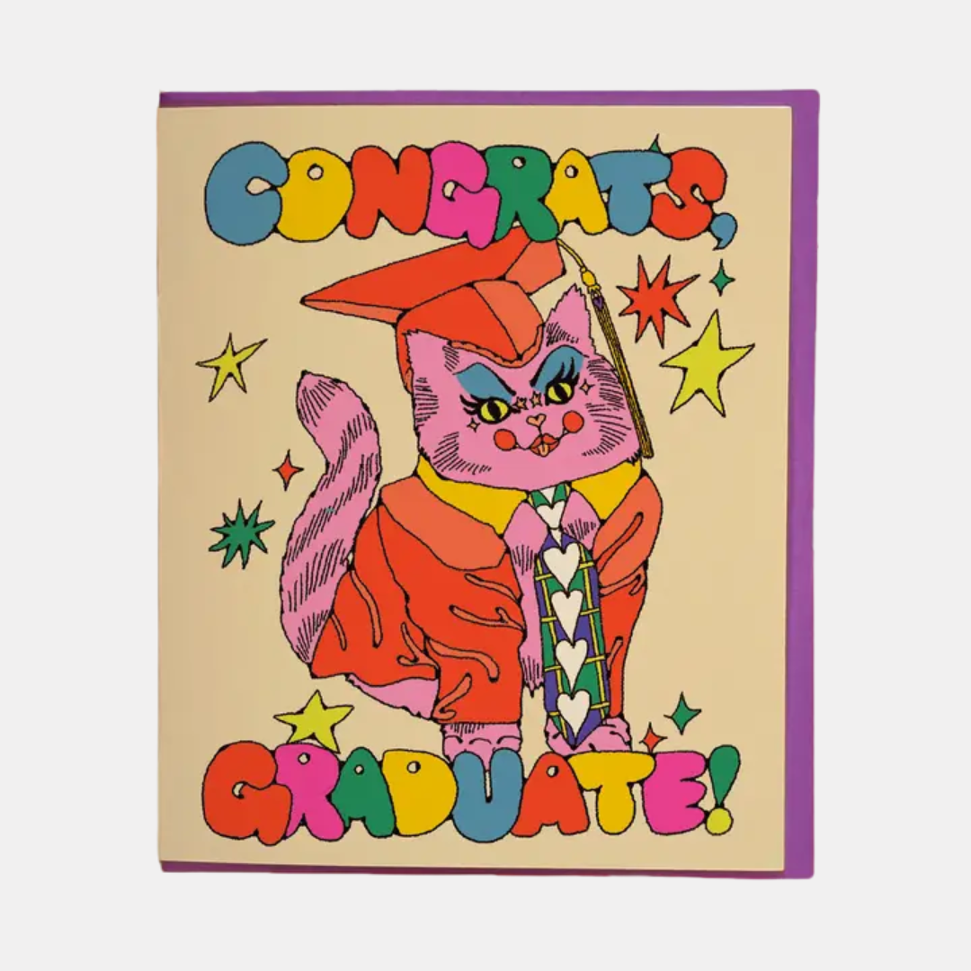 Congrats Graduate Cat Card