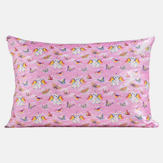 Lisa Frank Angel Kitty Satin Pillowcase