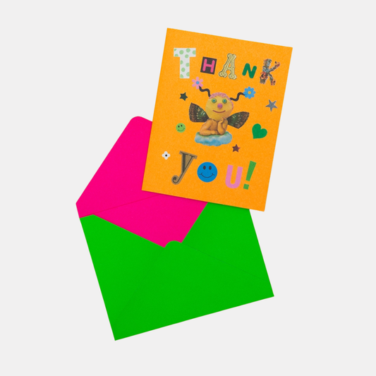 Bug Fairy Thank You Card