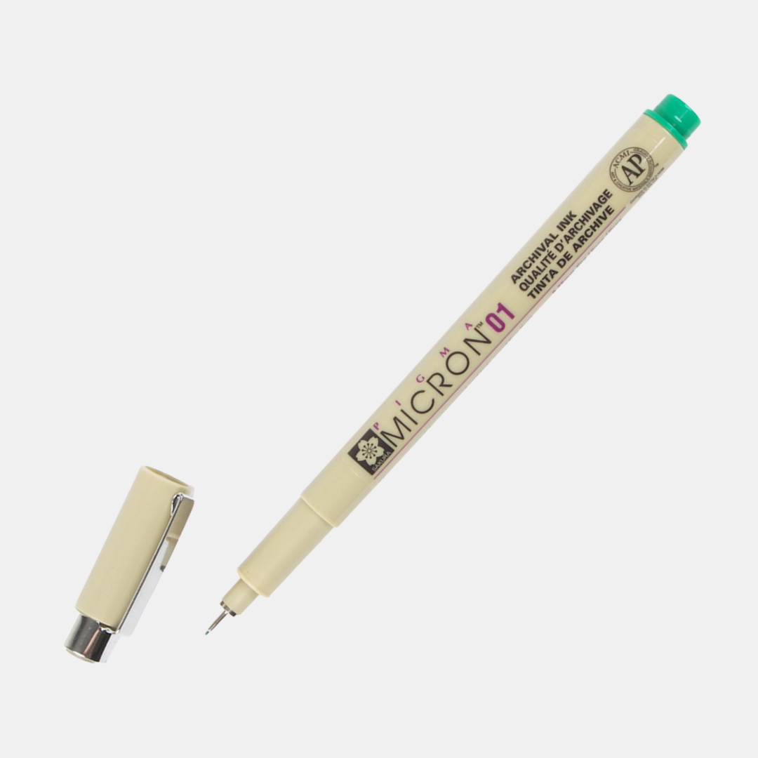 Dark Green Pigma Micron Pen