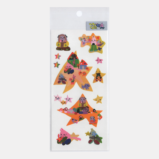uou__cute Stars Sticker Sheet