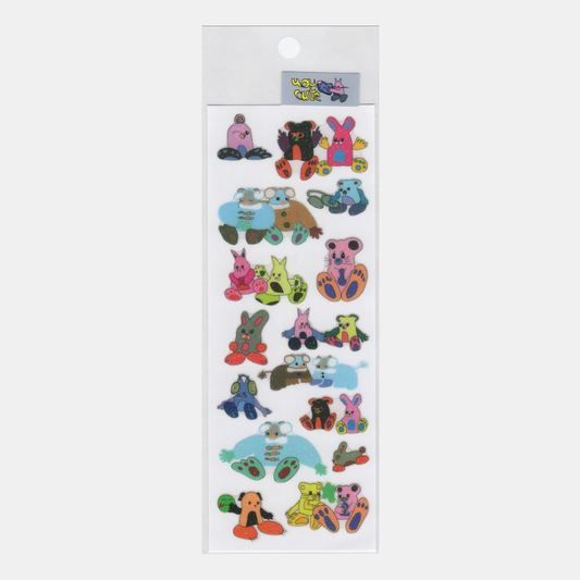 uou__cute Ghost Sticker Sheet