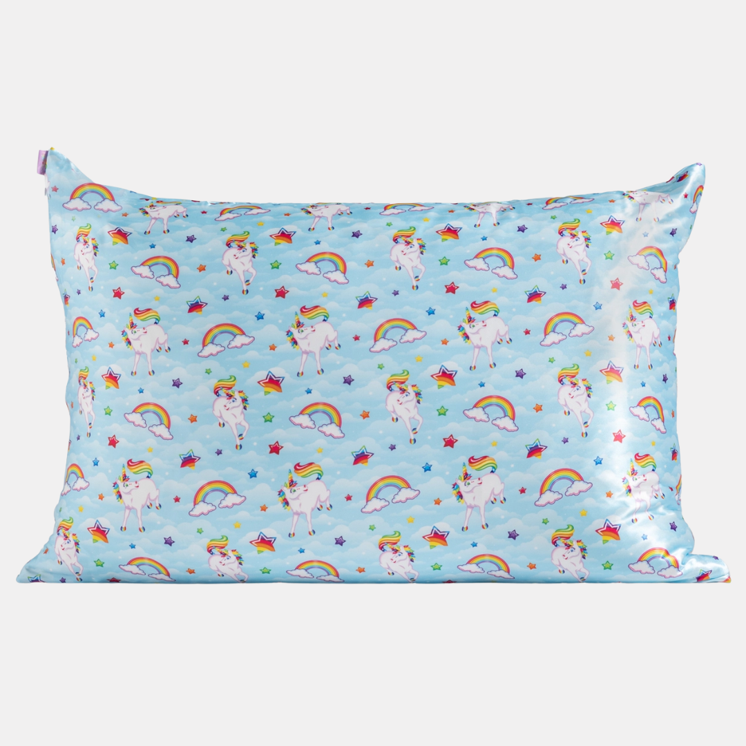 Lisa Frank Rainbow Unicorn Satin Pillowcase