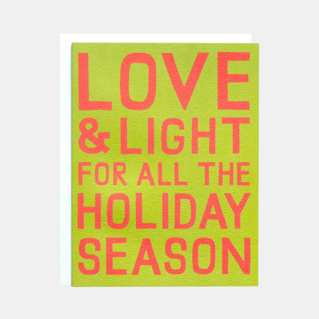 Love & Light Holiday Card
