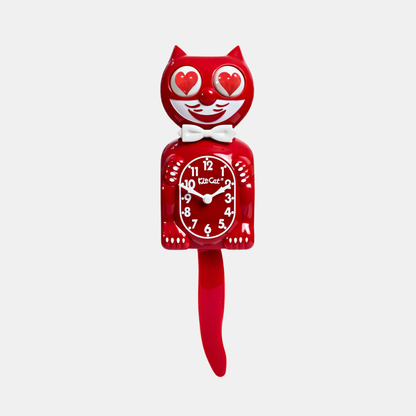 Classic Red Kit-Cat Klock