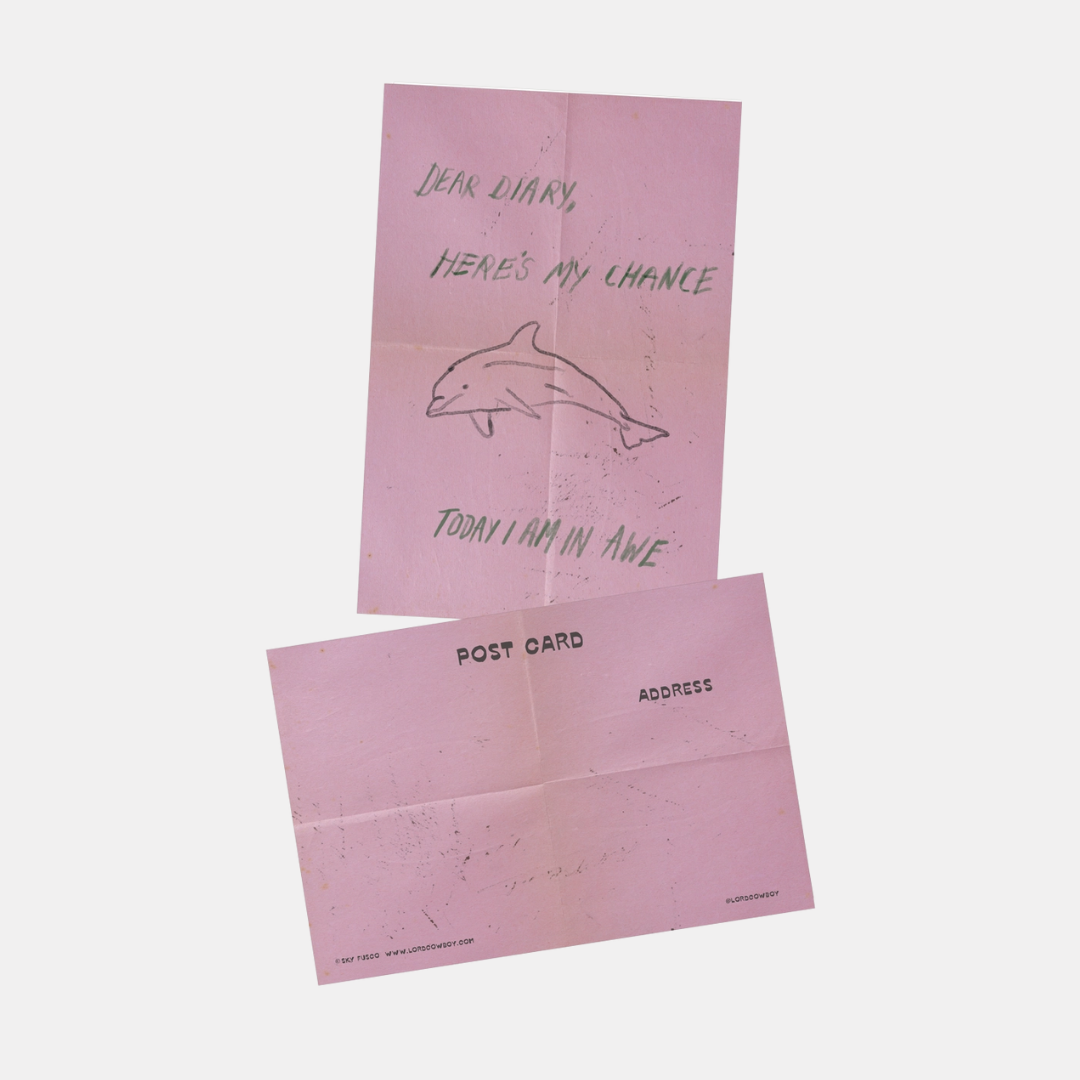 Here's My Chance Postcard