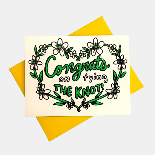 Tying the Knot Card
