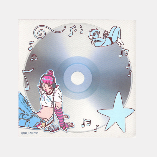 Music CD Memo Pad