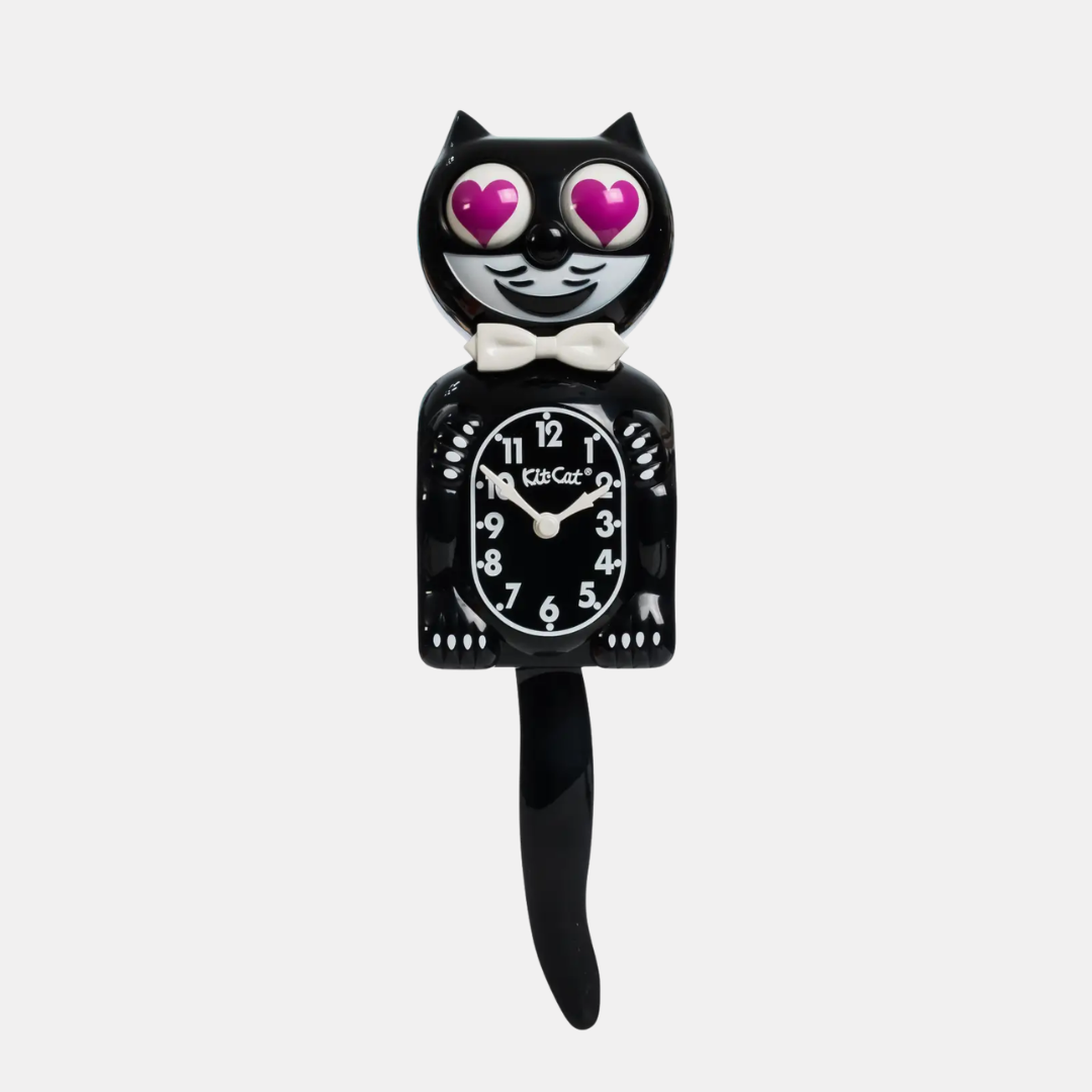 Classic Black Kit-Cat Klock