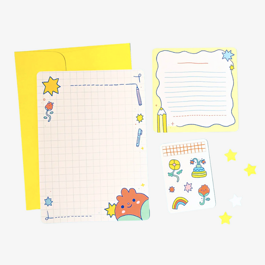 Colours & Flowers Letter Set