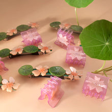 Load image into Gallery viewer, Cherry Blossom Mini Hair Claw