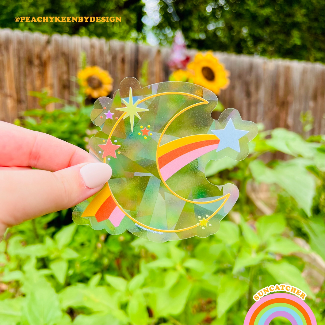 Moon Suncatcher Decal