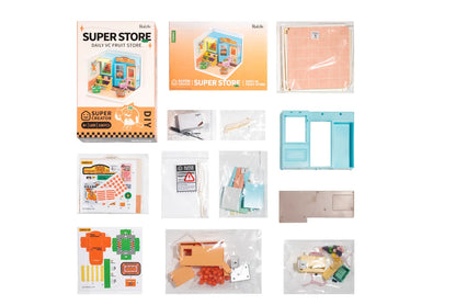 Super Fruit Store DIY Miniature Kit