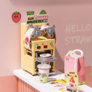 Double Joy Bubble Tea DIY Miniature Kit