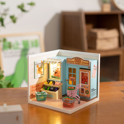 Super Fruit Store DIY Miniature Kit