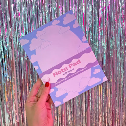 Cloudy Sky Notepad