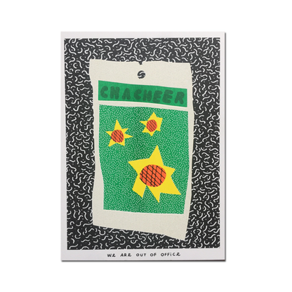 Little Bag of Sunflower Seeds Riso Print