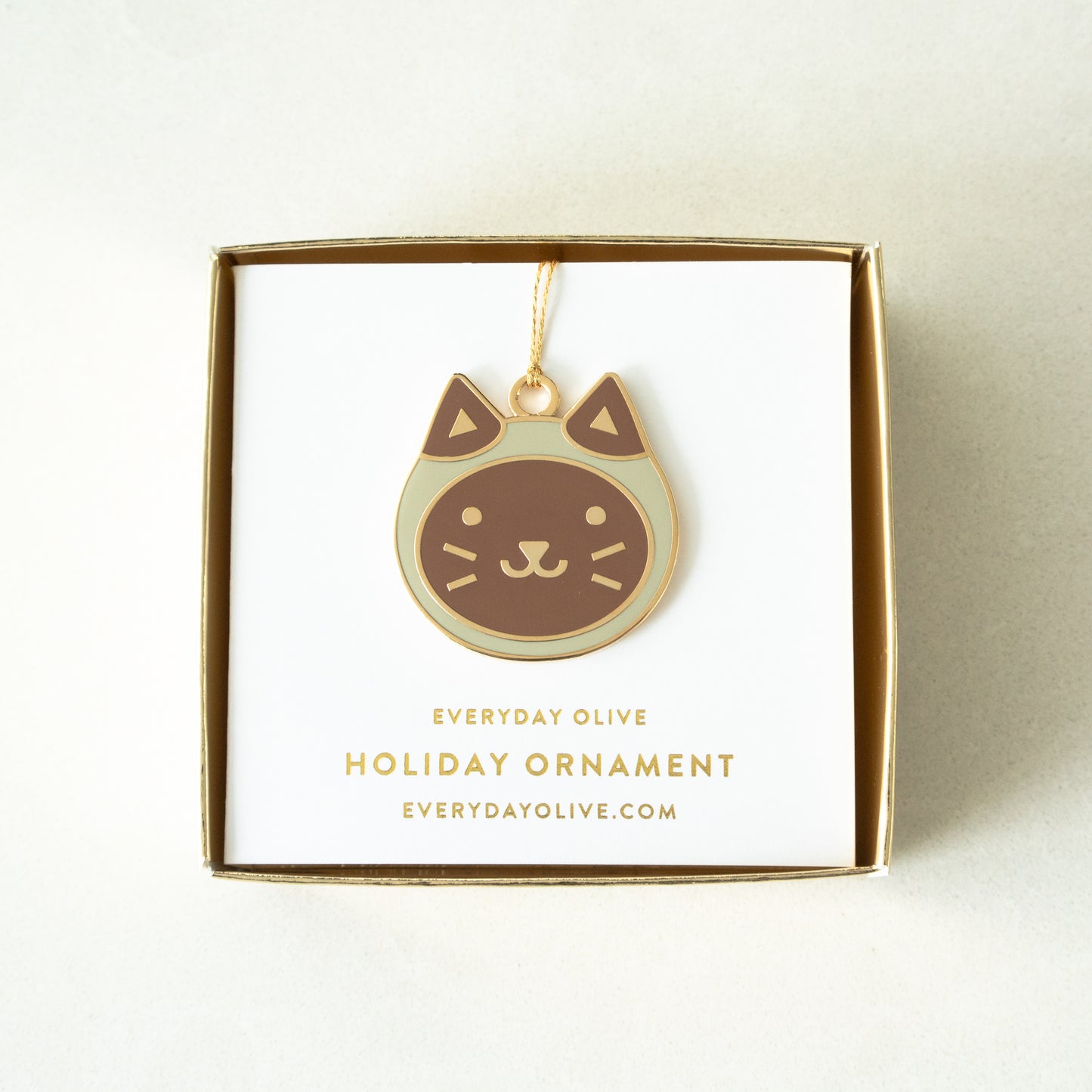 Siamese Kitty Ornament