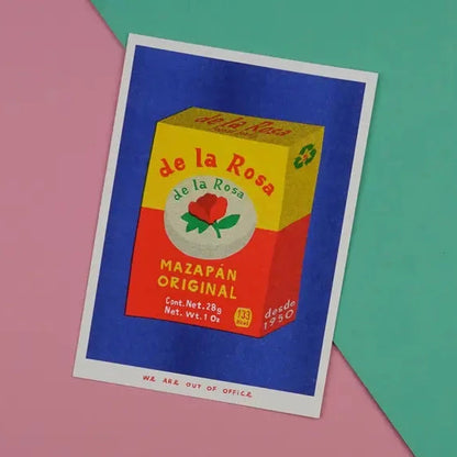 Mazapán Original Riso Print
