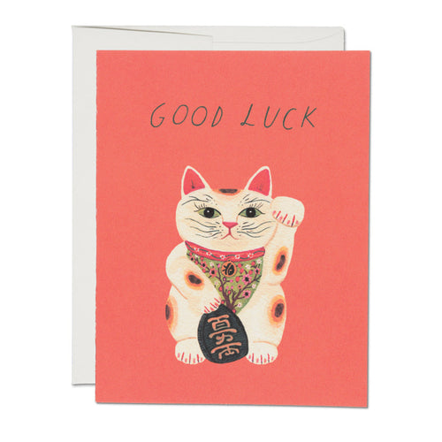 Good Luck Kitty Card