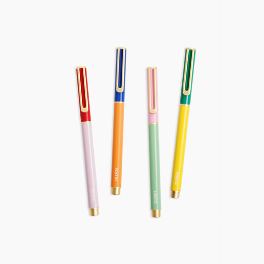 Colour Block Cap Pens