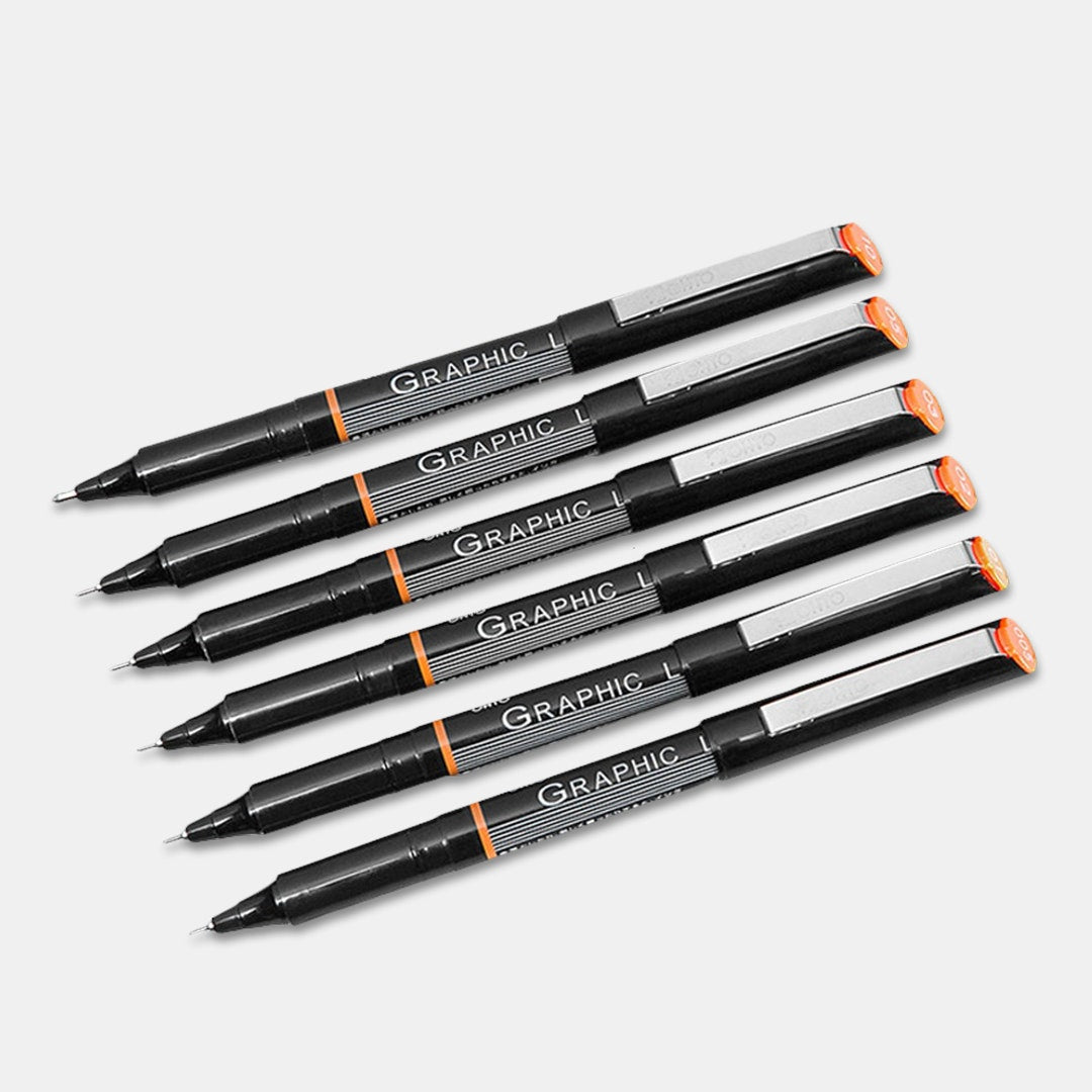 Needle Point Graphic Liner | Various Sizes