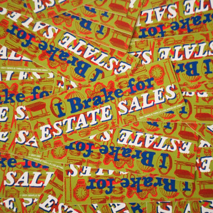 Estate Sales Bumper Sticker