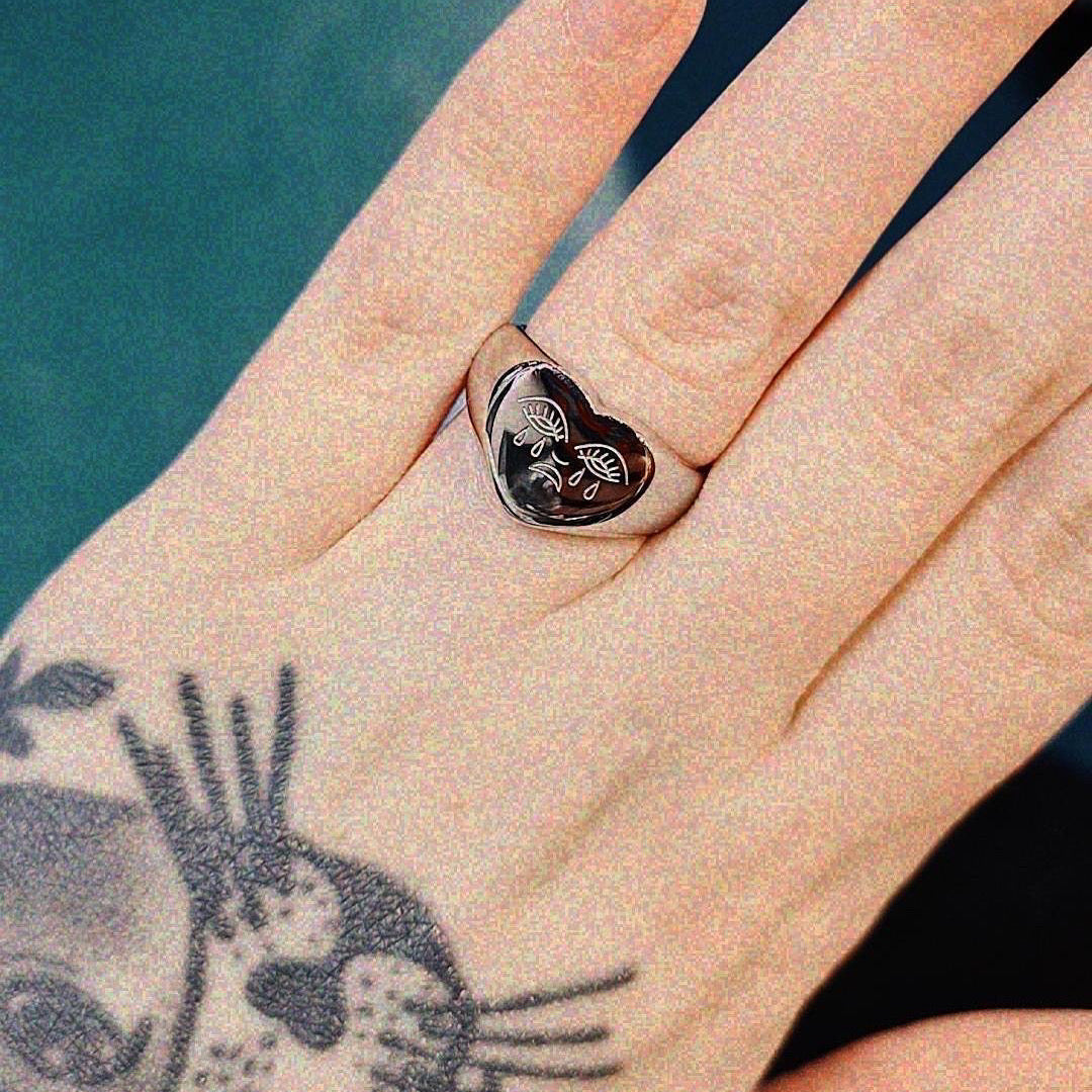 Crying Heart Ring