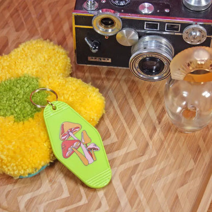 Mushroom Key Tag