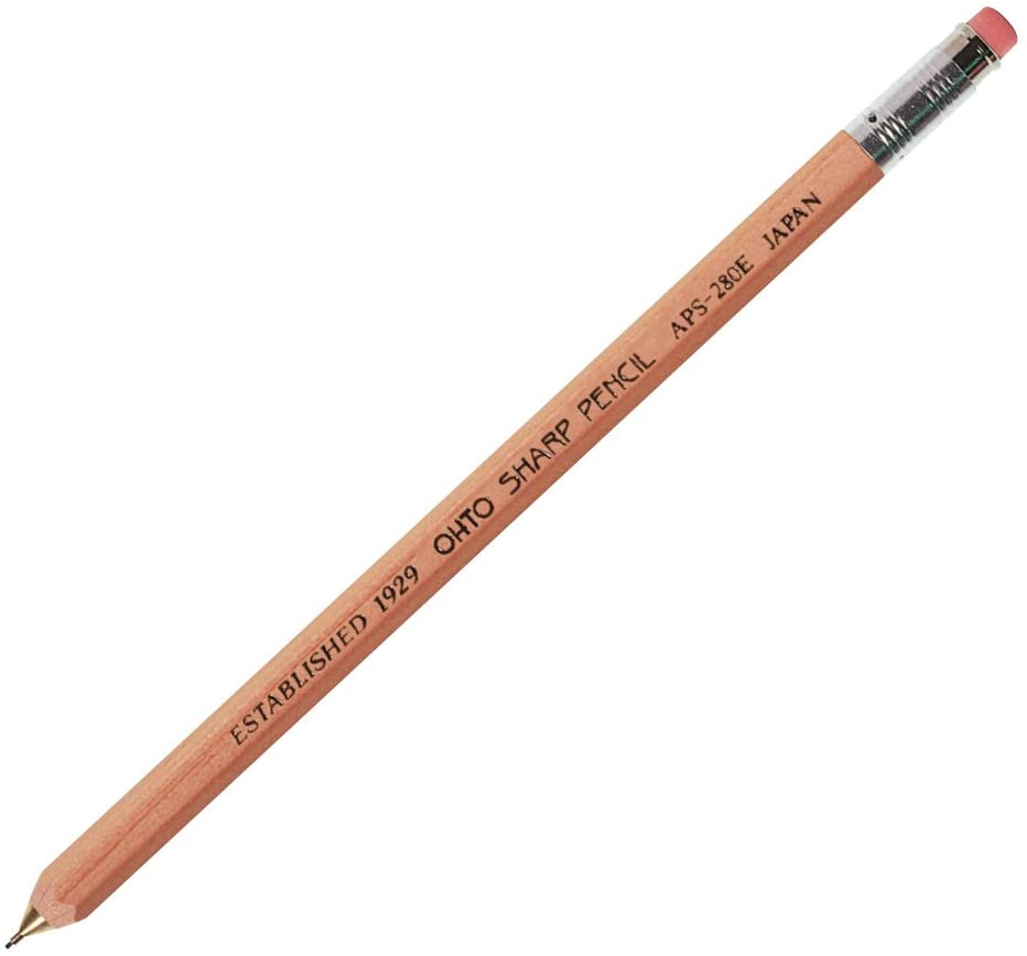 Wooden 0.5mm Mechanical Pencil Various Colours Riley Grae Store
